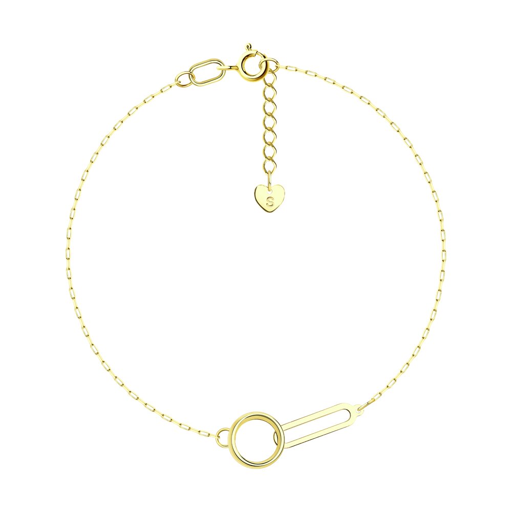 Браслет SOKOLOV из желтого золота 25200₽