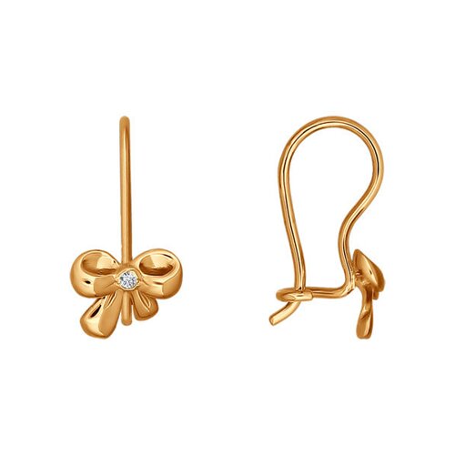 

Серьги SOKOLOV из золота с фианитами