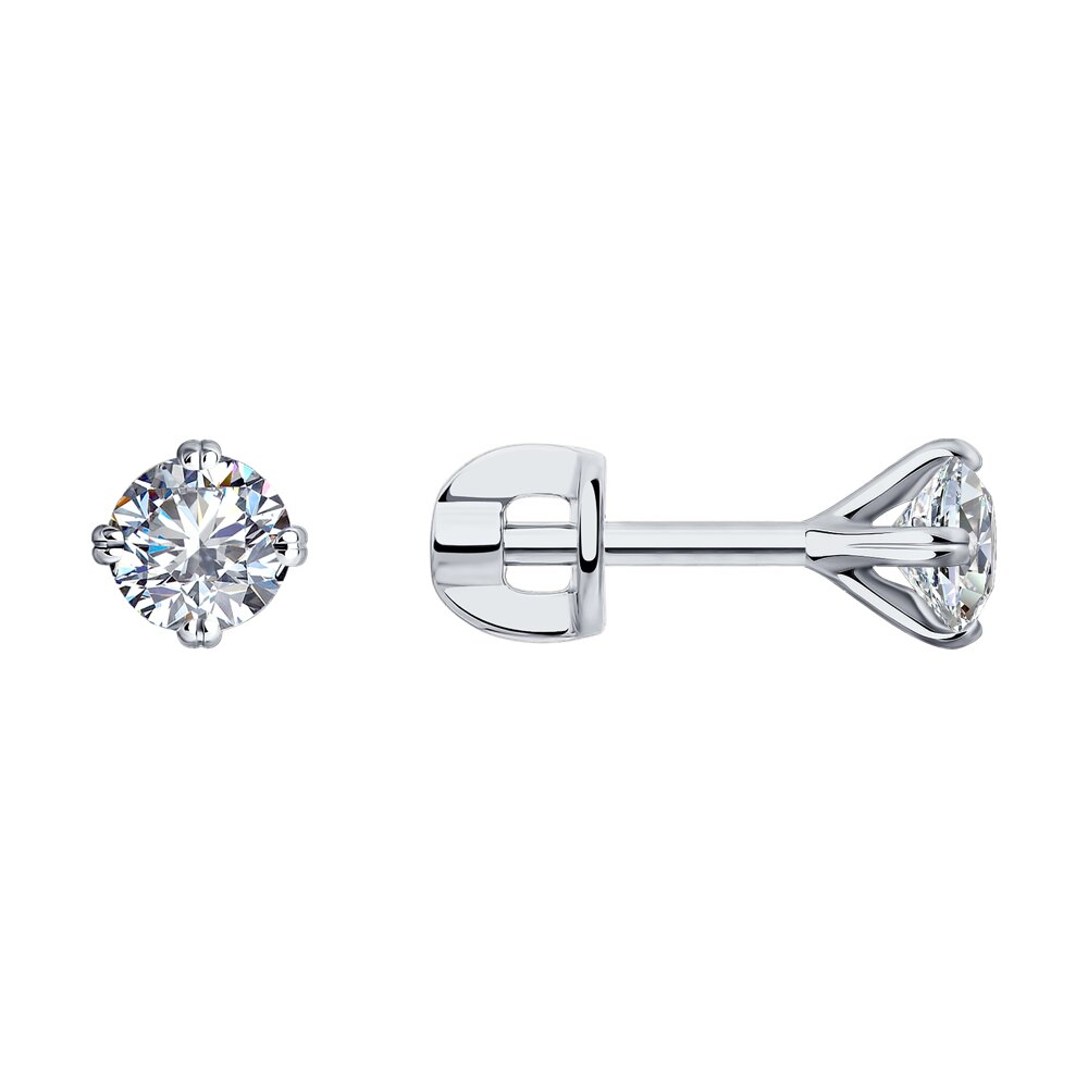 

Серьги SOKOLOV Diamonds из белого золота с бриллиантами
