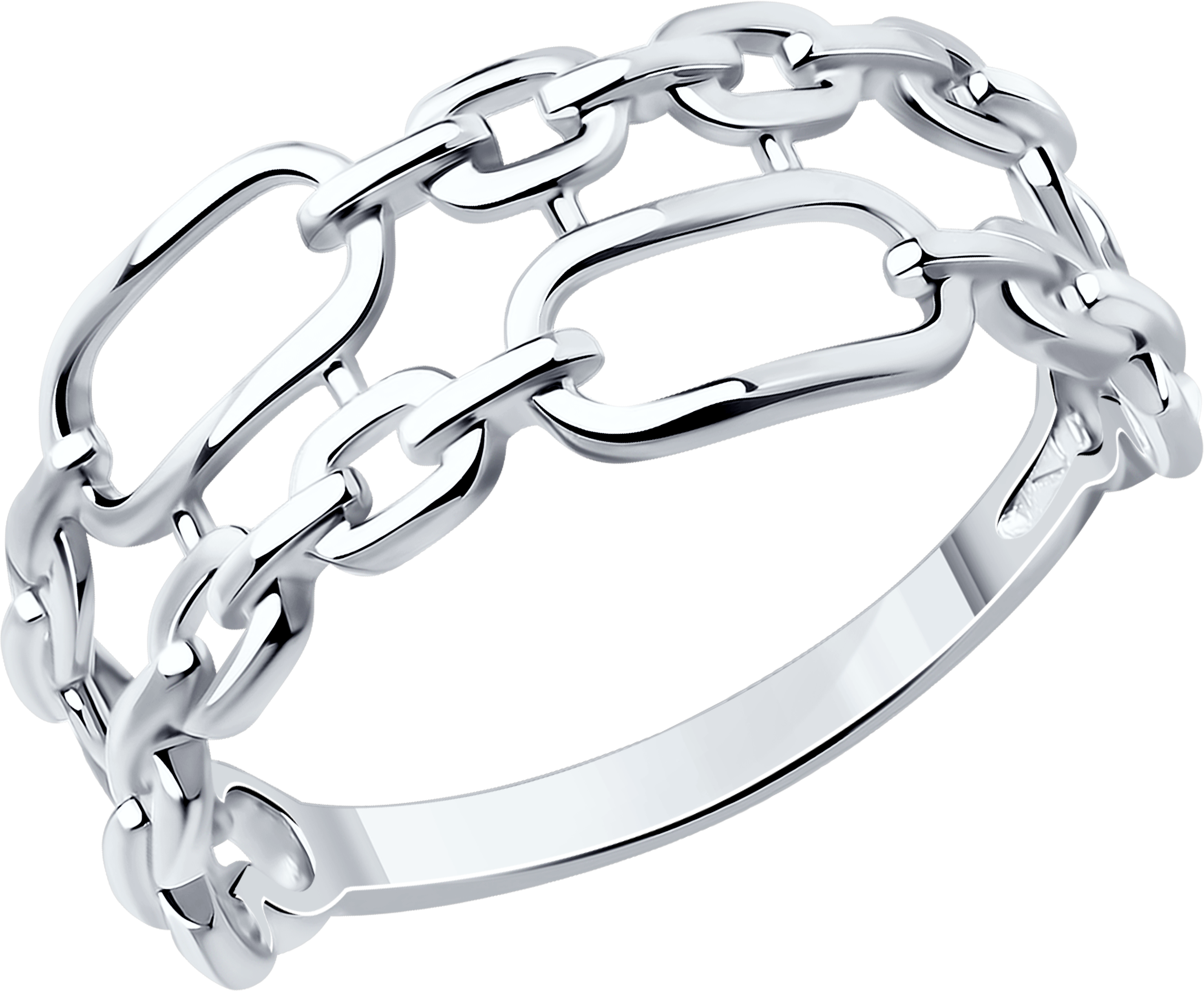 Кольцо SKLV из серебра