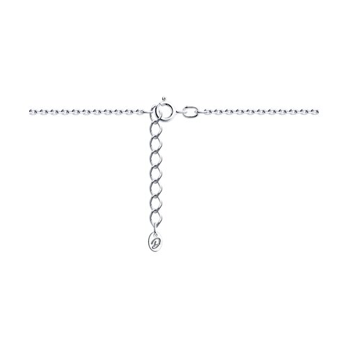 Браслет из серебра с фианитами - фото 2