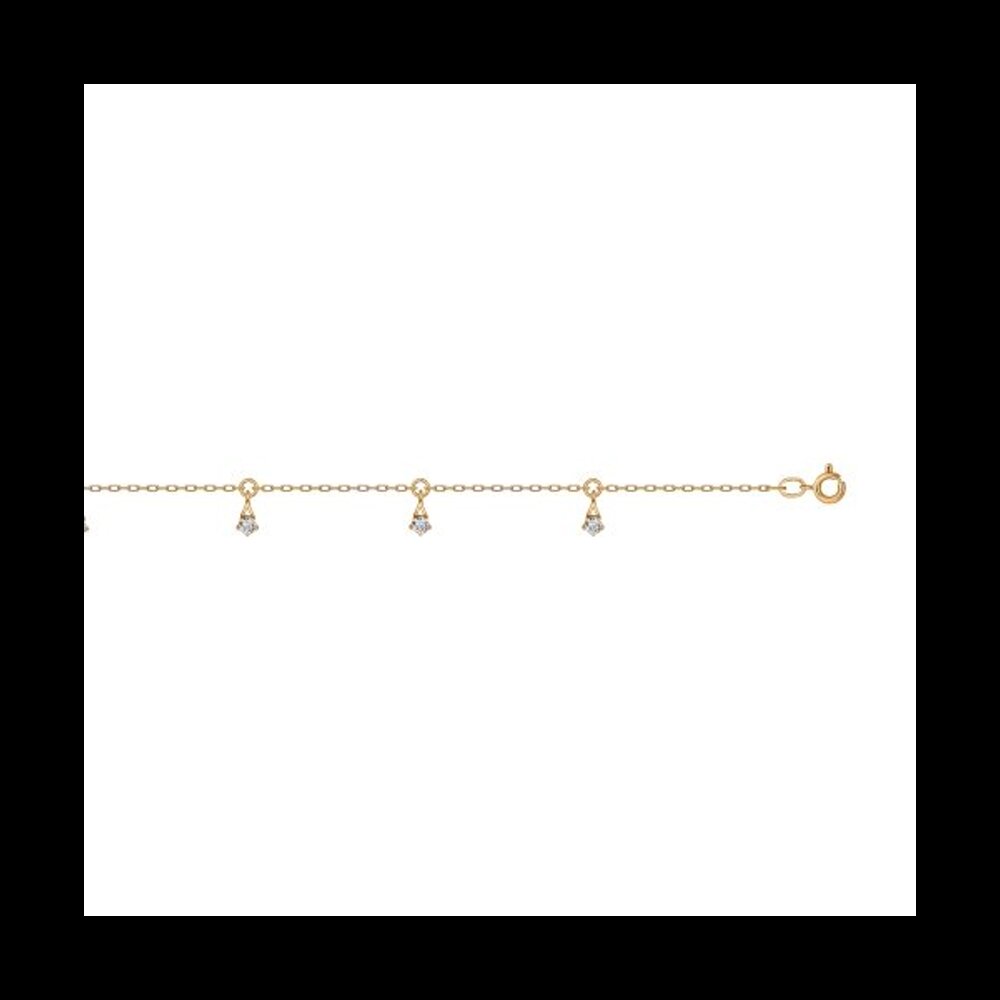 Браслет SOKOLOV из золота с фианитами