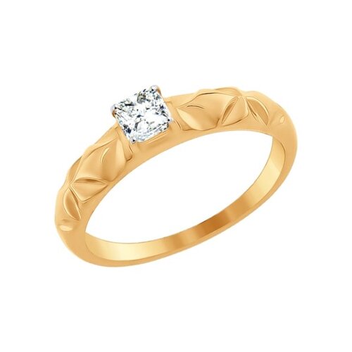 

Помолвочное кольцо SOKOLOV из золота со Swarovski Zirconia