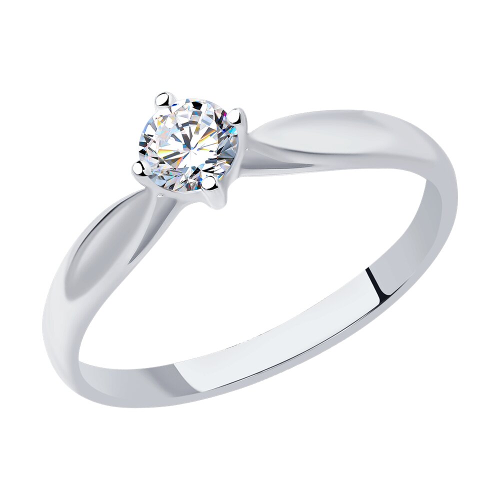 

Помолвочное кольцо SOKOLOV Diamonds из белого золота с бриллиантом