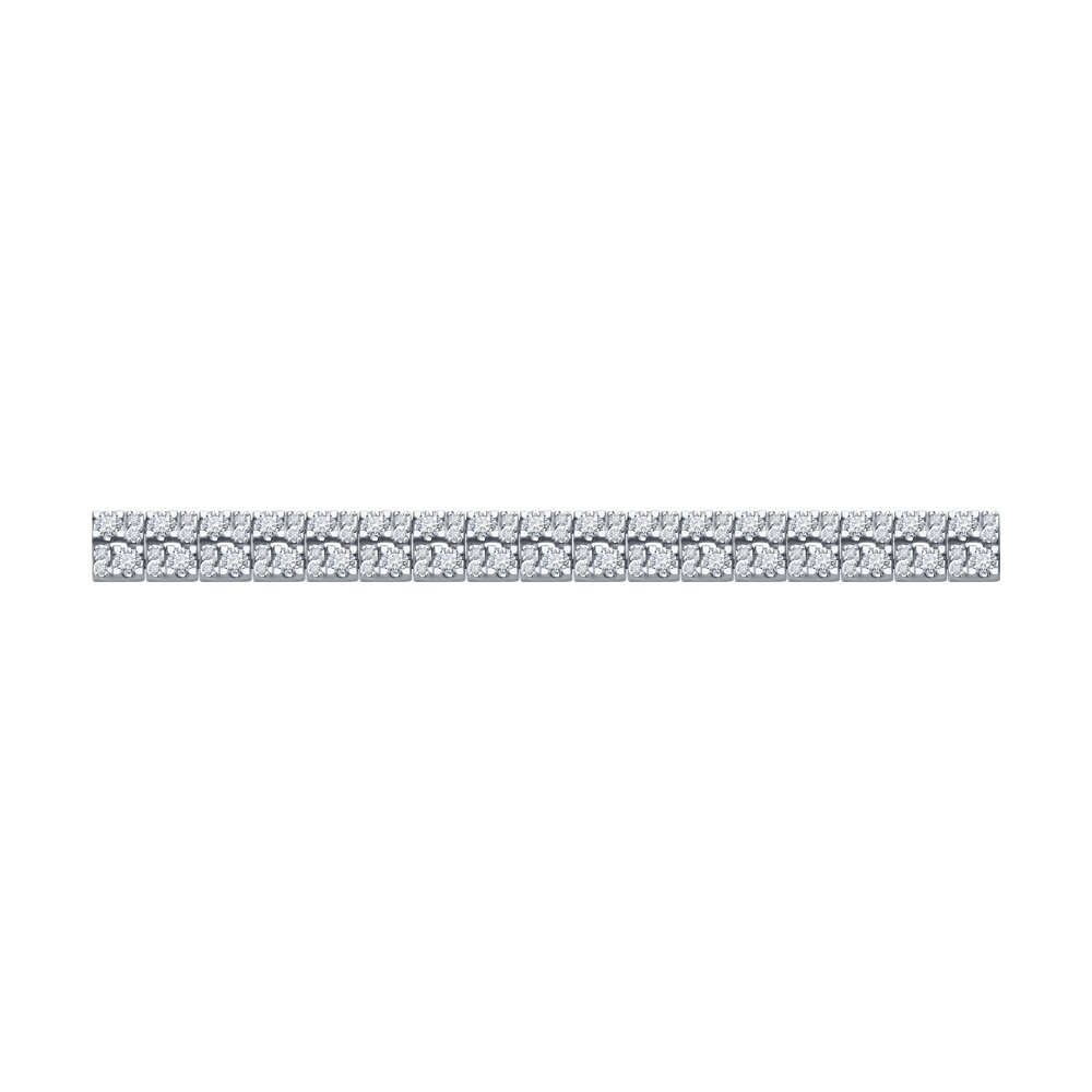 

Браслет SOKOLOV Diamonds из белого золота с бриллиантами