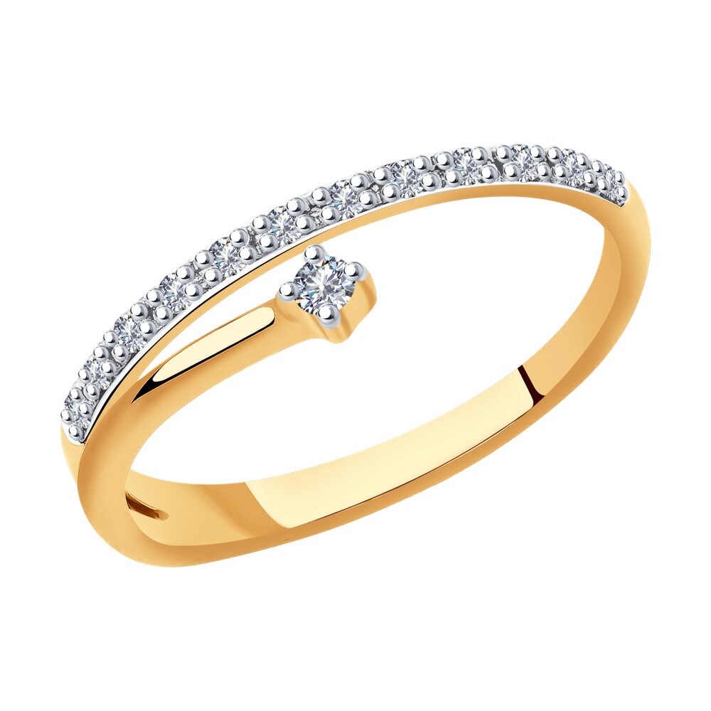 

Кольцо SOKOLOV Diamonds из золота с бриллиантами