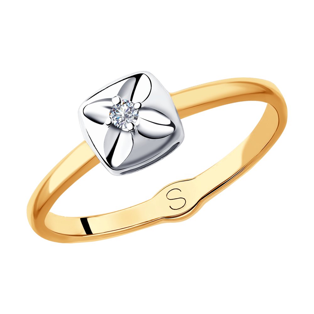 

Кольцо SOKOLOV Diamonds из золота с бриллиантом
