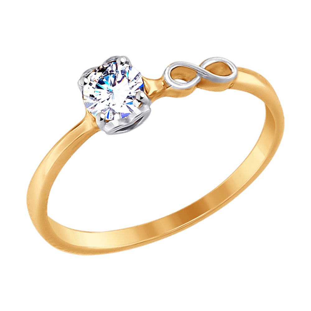 

Кольцо SOKOLOV из золота со Swarovski Zirconia