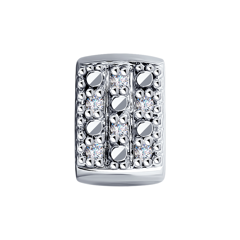 фото Подвеска sokolov diamonds из белого золота с бриллиантами