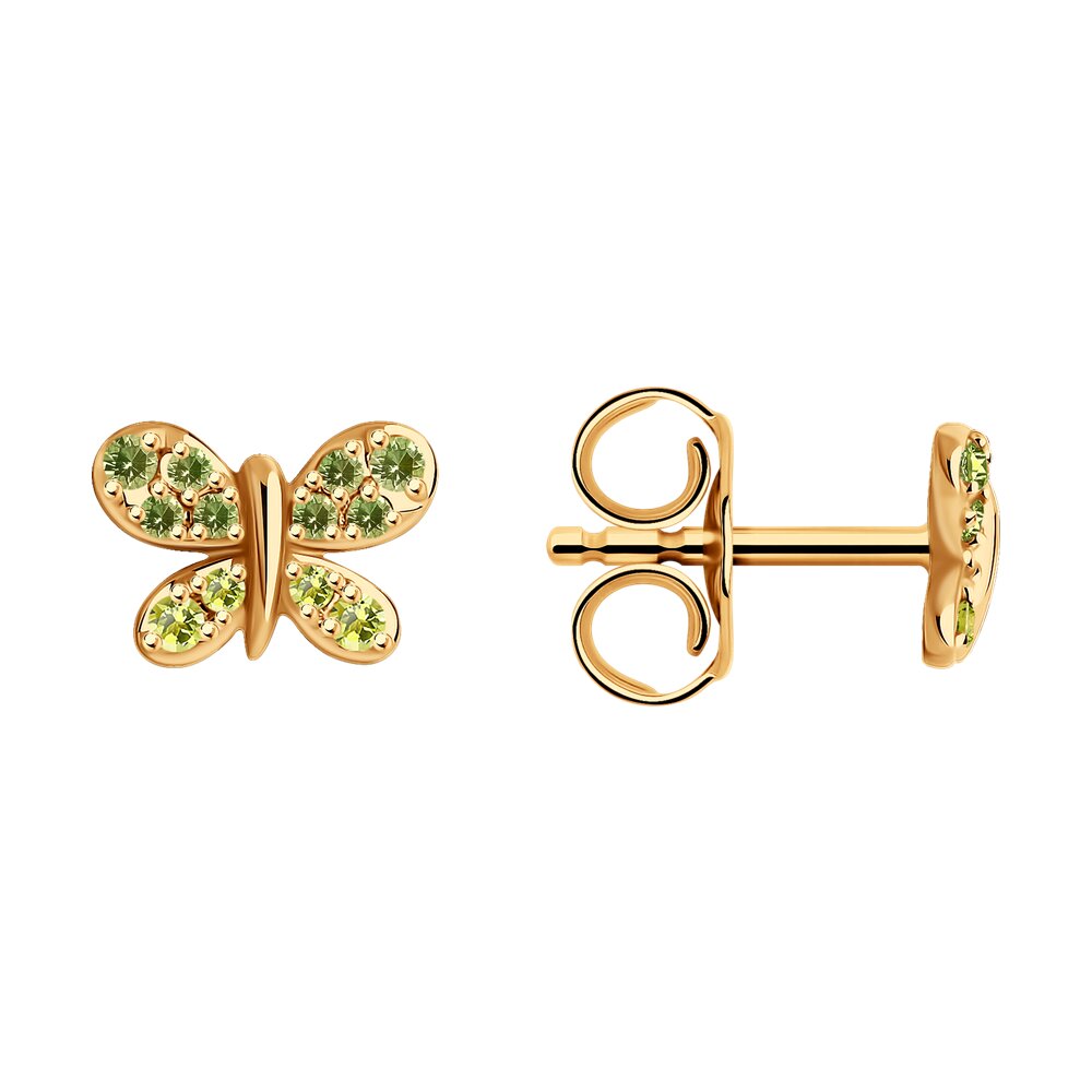 

Серьги SOKOLOV Diamonds из золота с сапфирами