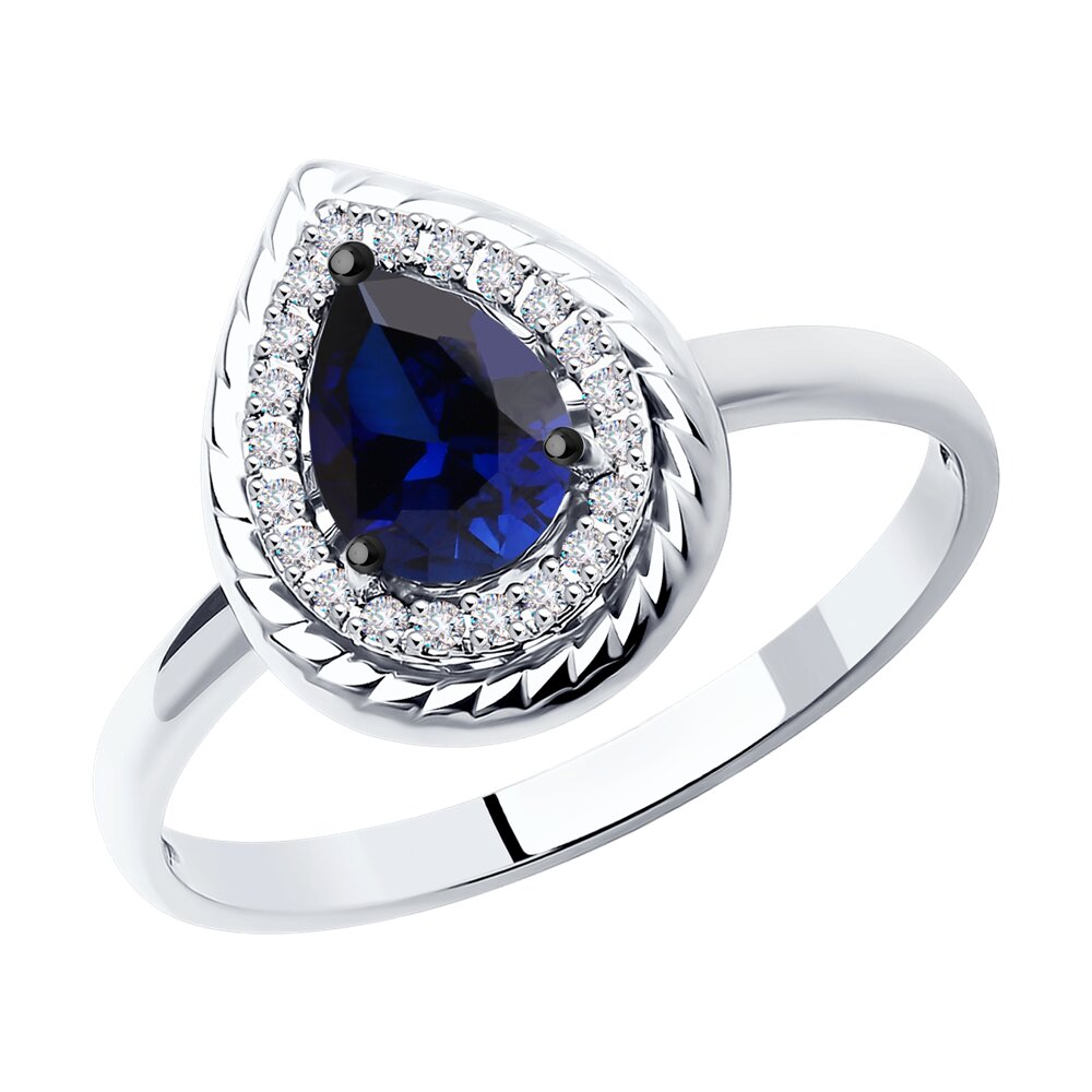 

Кольцо SOKOLOV Diamonds из белого золота с бриллиантами