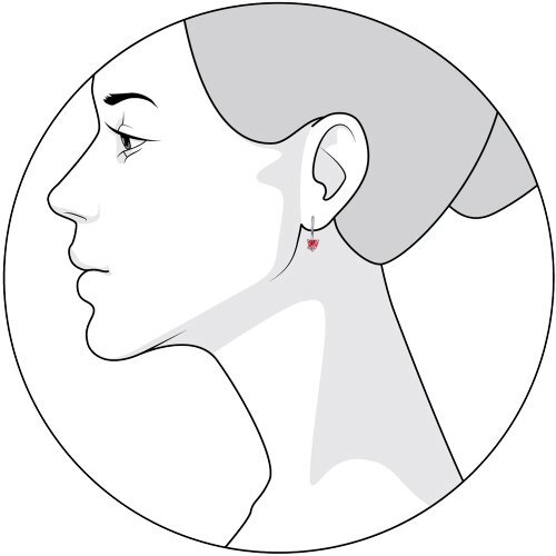 Серьги из серебра с красными фианитами - фото 3