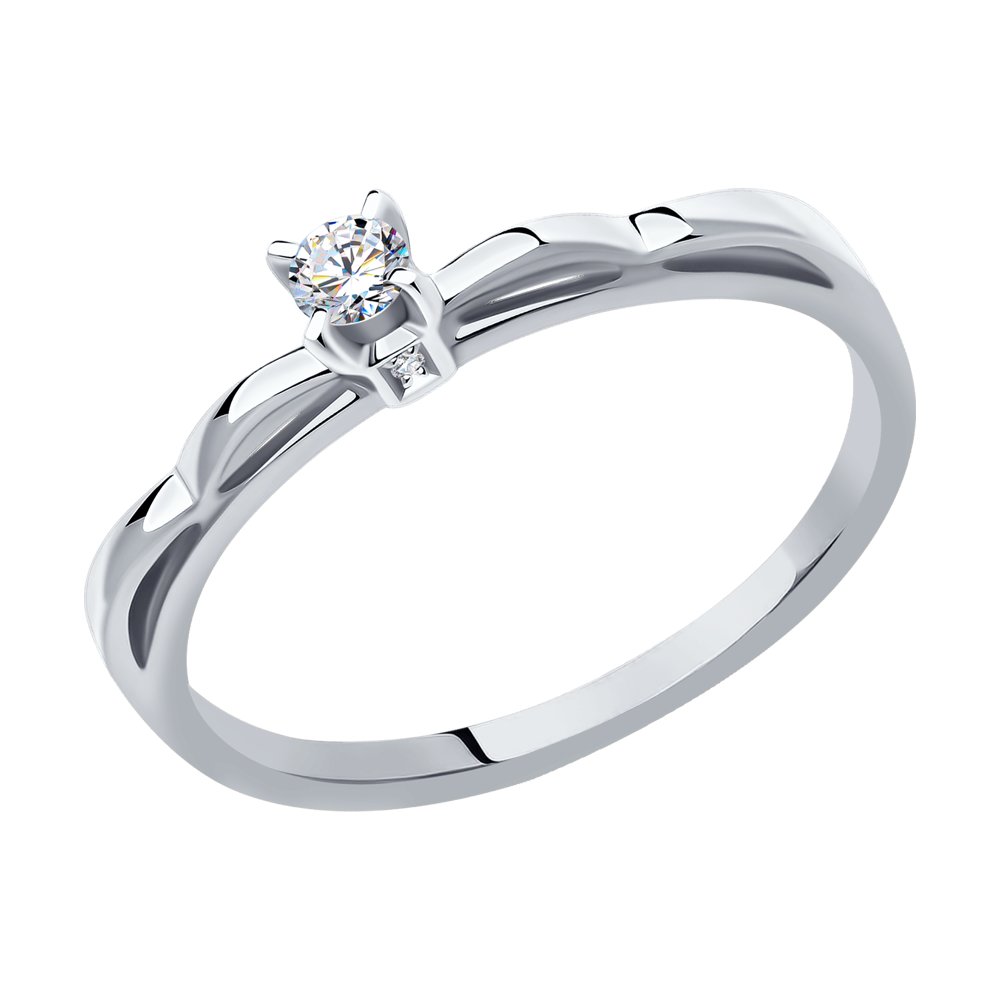 

Кольцо SOKOLOV Diamonds из белого золота с бриллиантами
