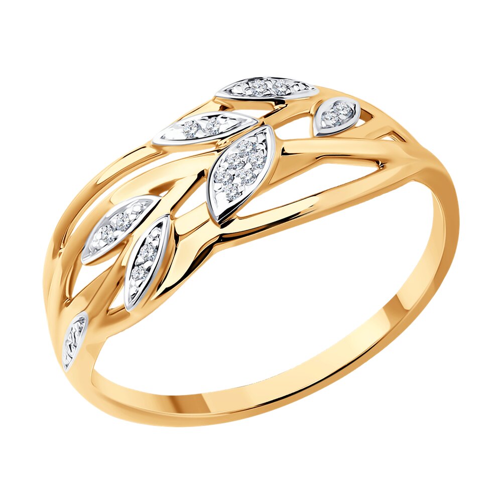

Кольцо SOKOLOV Diamonds из золота с бриллиантами