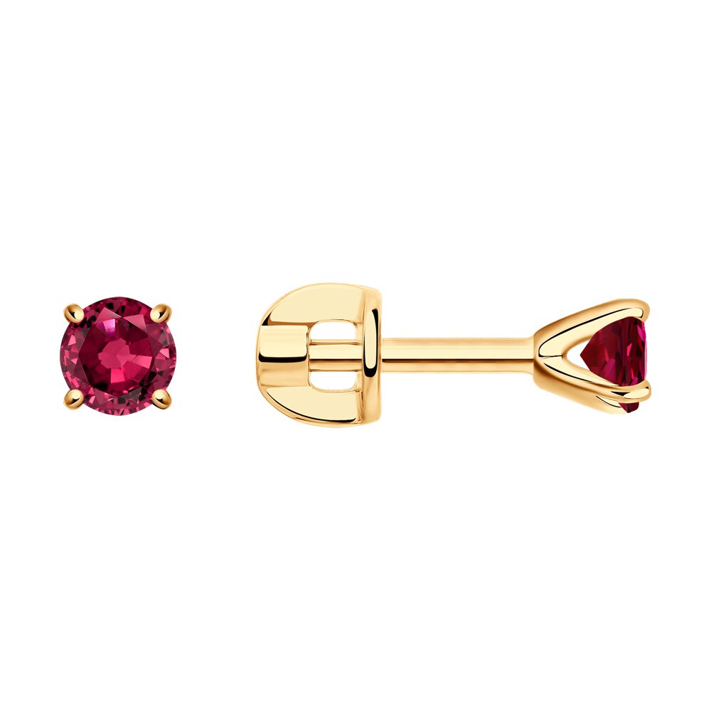 

Серьги SOKOLOV Diamonds из золота с рубинами