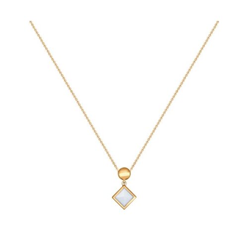 

Колье SOKOLOV из золота с ситаллом-кахолонгом