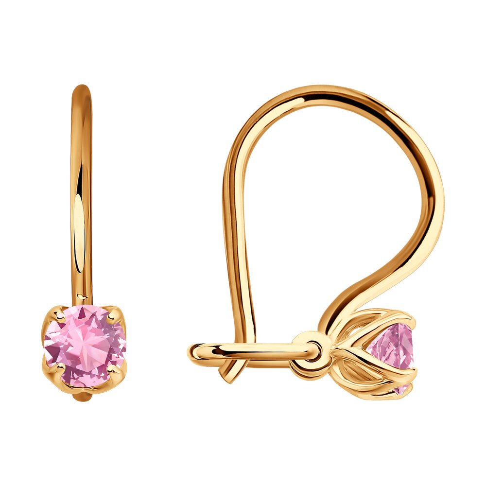 Серьги SOKOLOV из золота с сапфирами