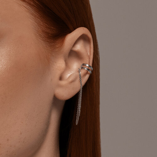 Серьга из серебра - фото 2