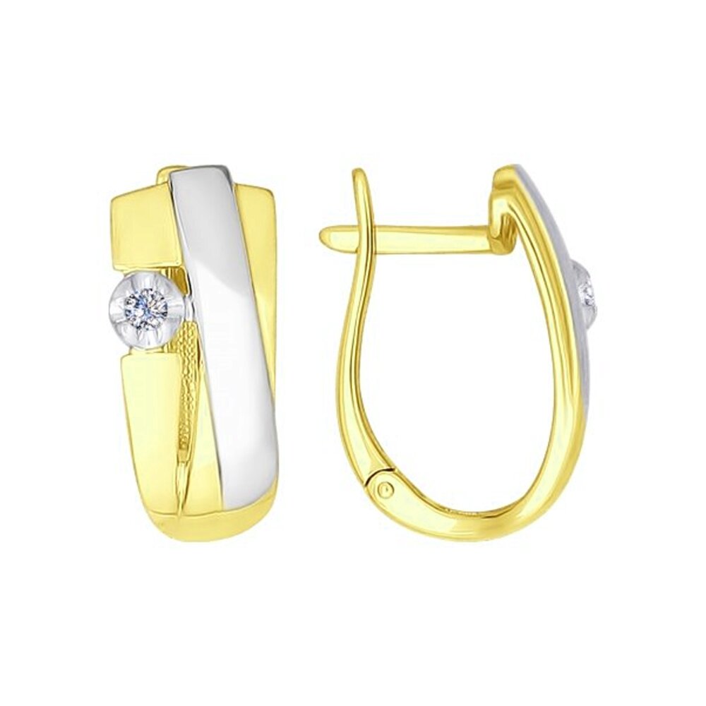 

Серьги SOKOLOV Diamonds из желтого золота с бриллиантами
