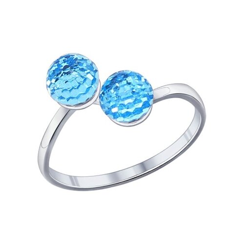 

Кольцо SOKOLOV из серебра с кристаллами swarovski