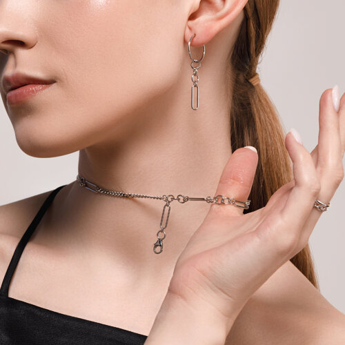 Колье из серебра - фото 3