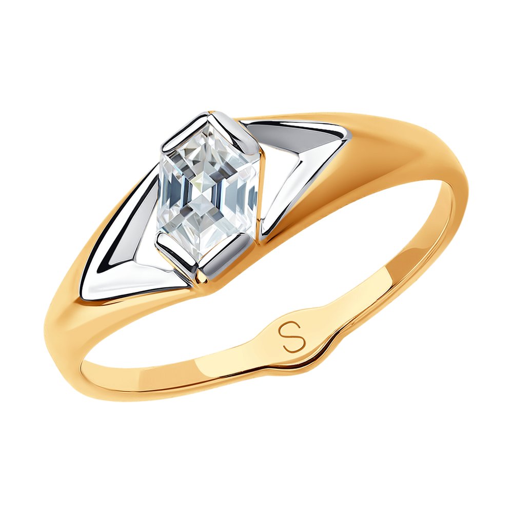 

Кольцо SOKOLOV из золота со Swarovski Zirconia