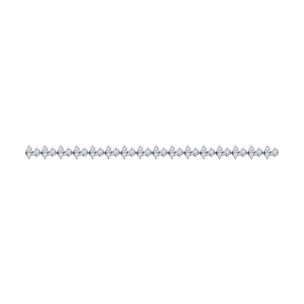 

Браслет SOKOLOV Diamonds из белого золота с бриллиантами