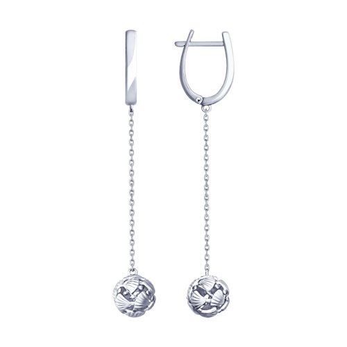 Серьги из серебра