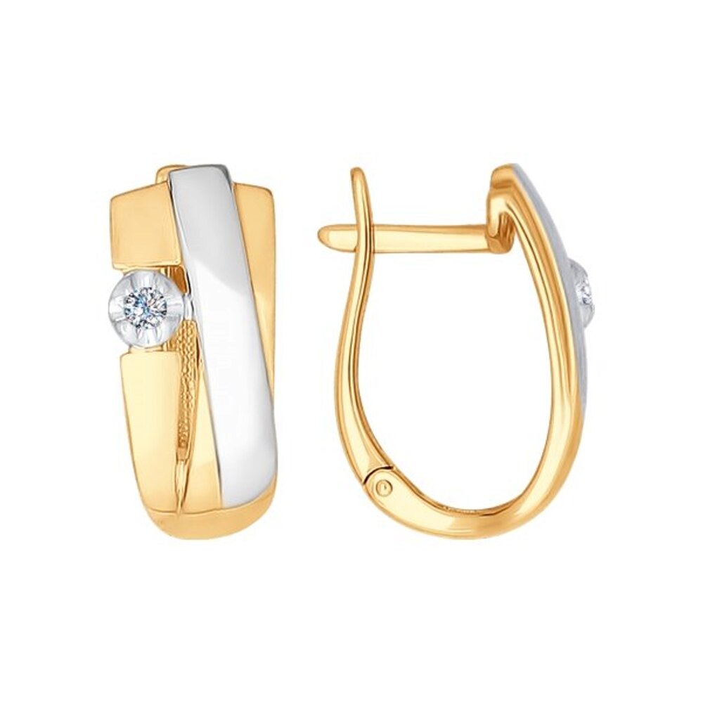 

Серьги SOKOLOV Diamonds из золота с бриллиантами