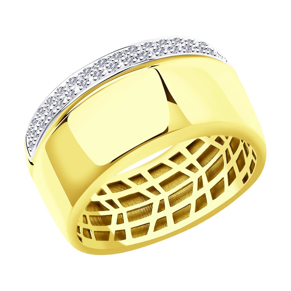 

Кольцо SOKOLOV Diamonds из желтого золота с бриллиантами