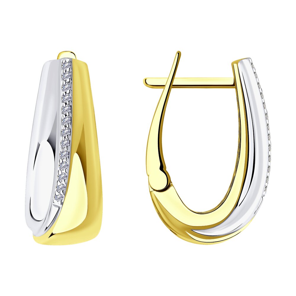 

Серьги SOKOLOV Diamonds из желтого золота с бриллиантами