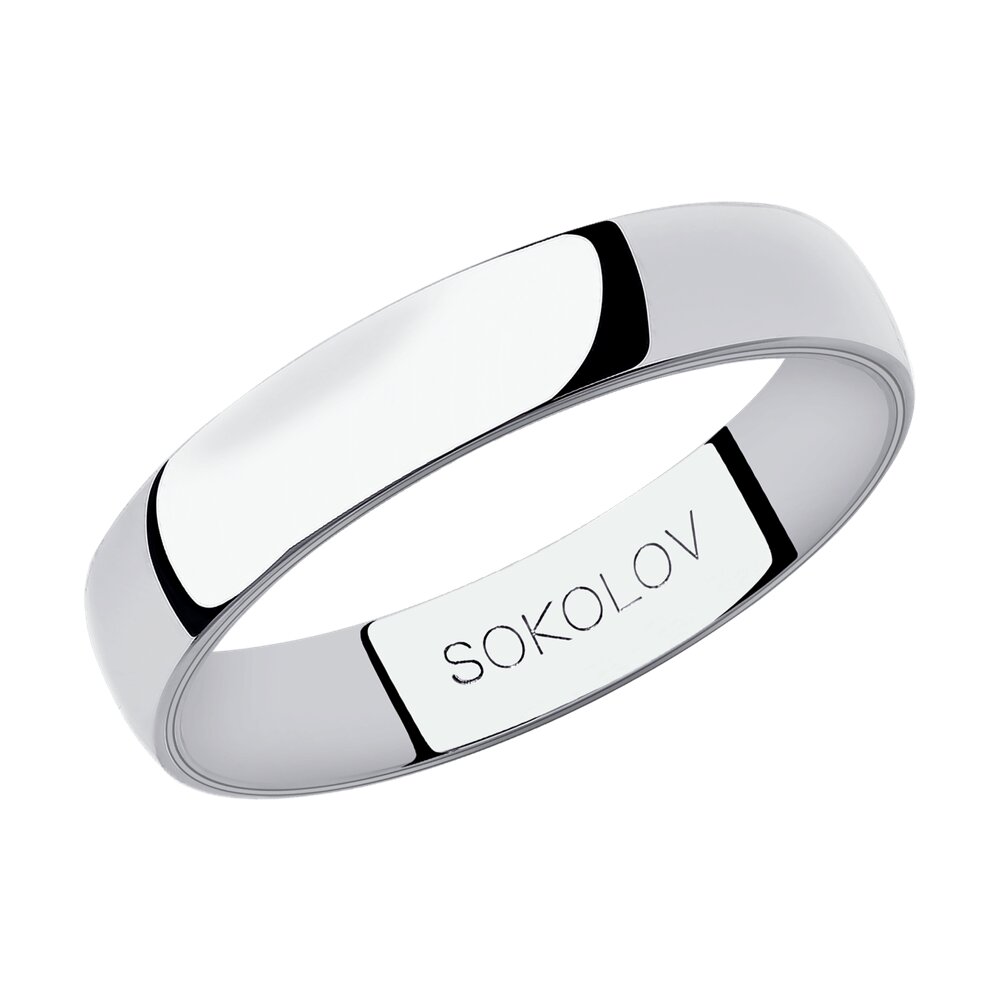 

Обручальное кольцо SOKOLOV из белого золота