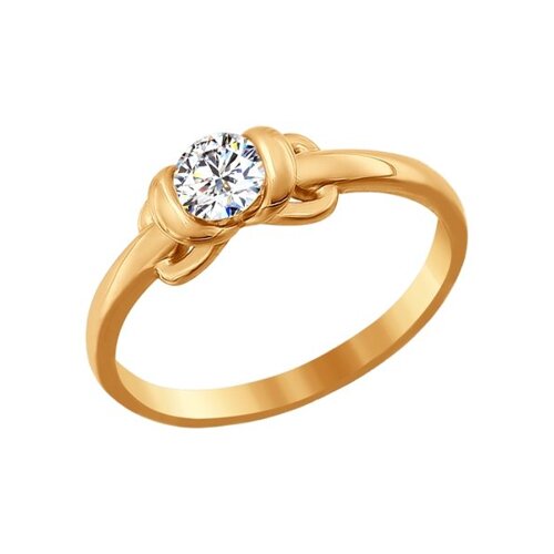 

Кольцо SOKOLOV из золота со Swarovski Zirconia