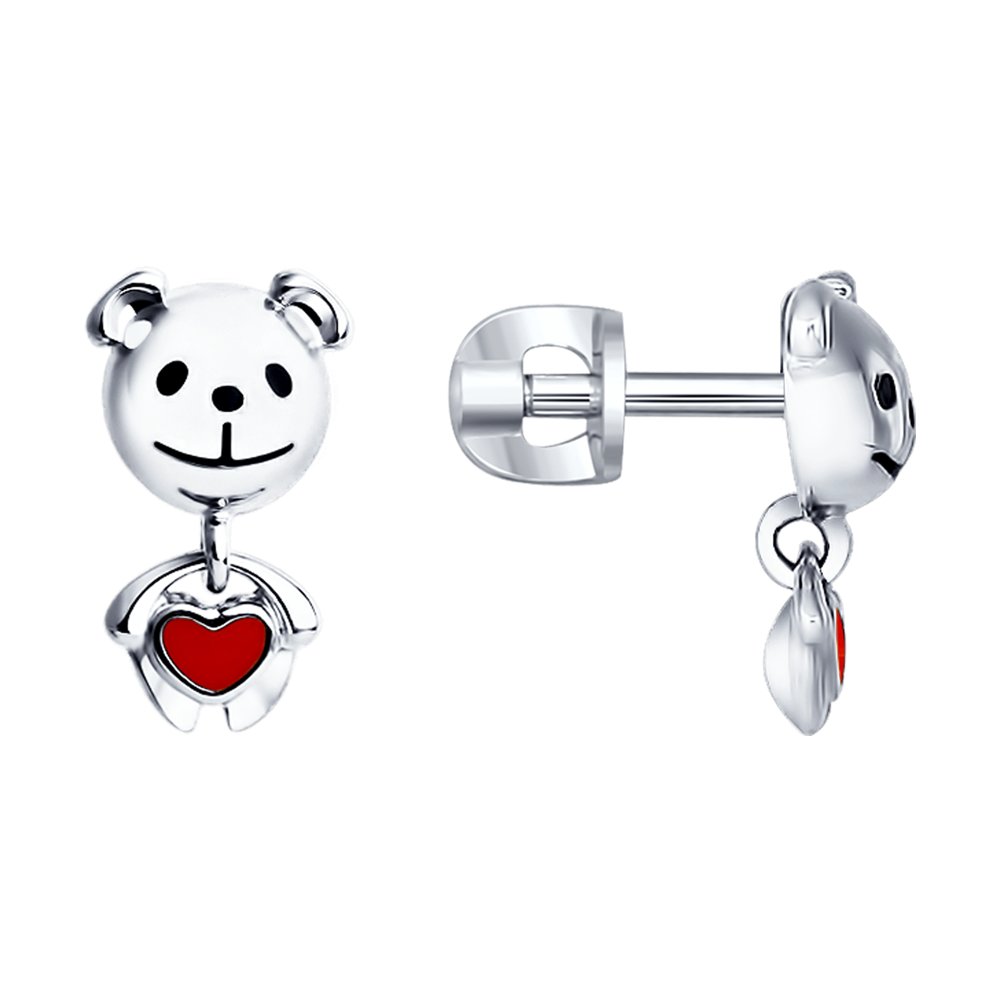 

Пусеты «Медвежата» SOKOLOV