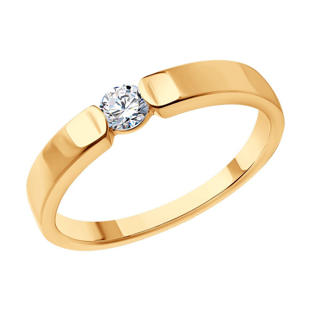 

Кольцо SOKOLOV Diamonds из золота с бриллиантом