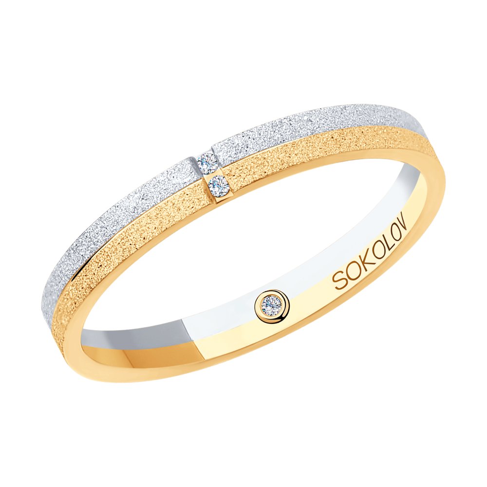 

Кольцо SOKOLOV Diamonds из комбинированного золота