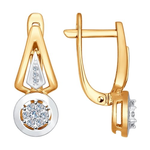

Серьги SOKOLOV Diamonds из золота с бриллиантами