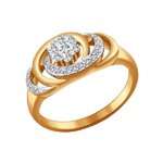 

Кольцо SOKOLOV Diamonds из золота с бриллиантами