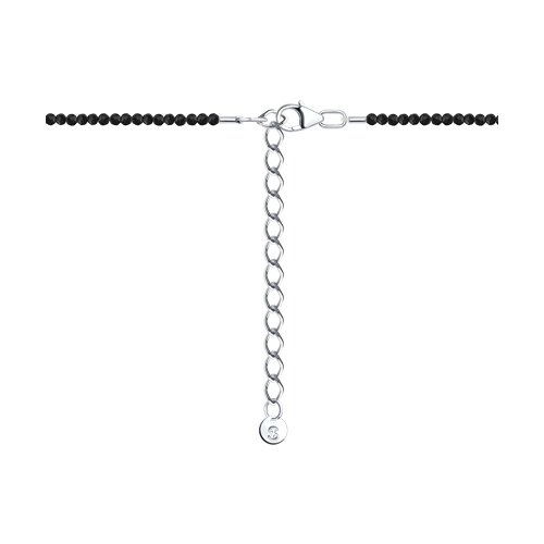 Колье из серебра со шпинелью - фото 2