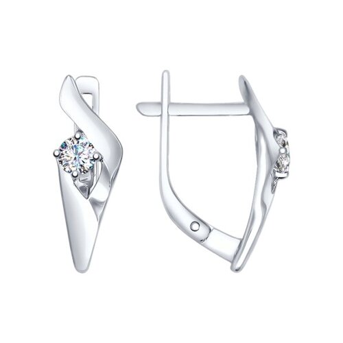 

Серьги SOKOLOV из серебра со Swarovski Zirconia