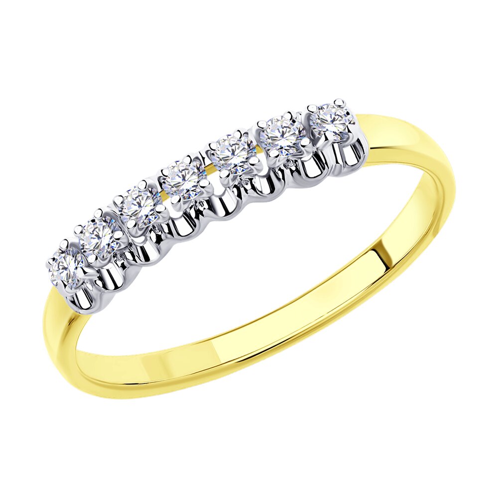 

Кольцо SOKOLOV Diamonds из желтого золота с бриллиантами