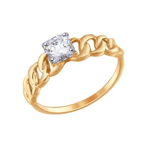 

Кольцо SOKOLOV из золота со Swarovski Zirconia