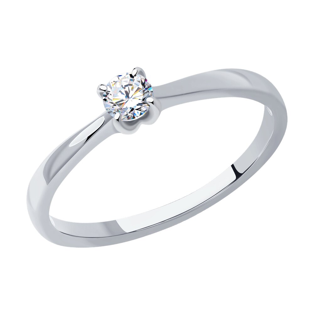 

Кольцо SOKOLOV Diamonds из белого золота с бриллиантом