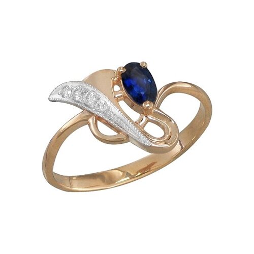 

Кольцо SOKOLOV из золота с бриллиантами и сапфиром