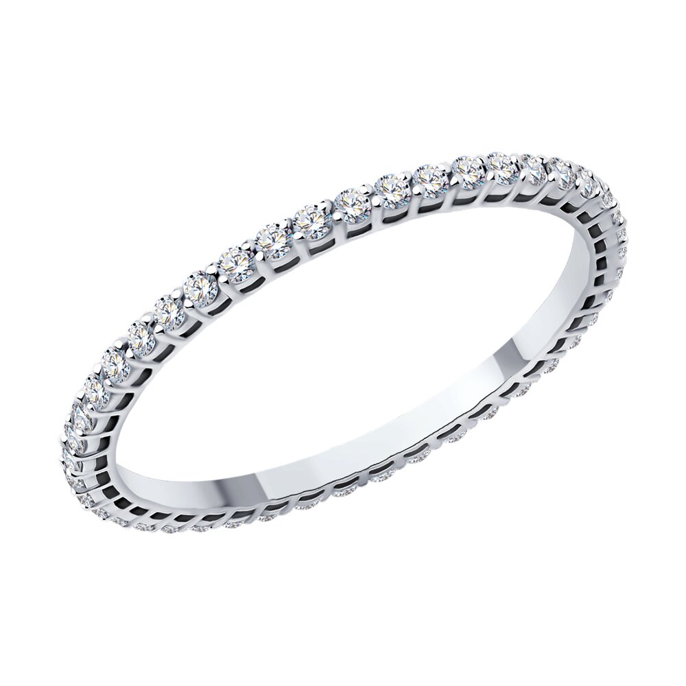

Кольцо SOKOLOV Diamonds из белого золота с бриллиантами