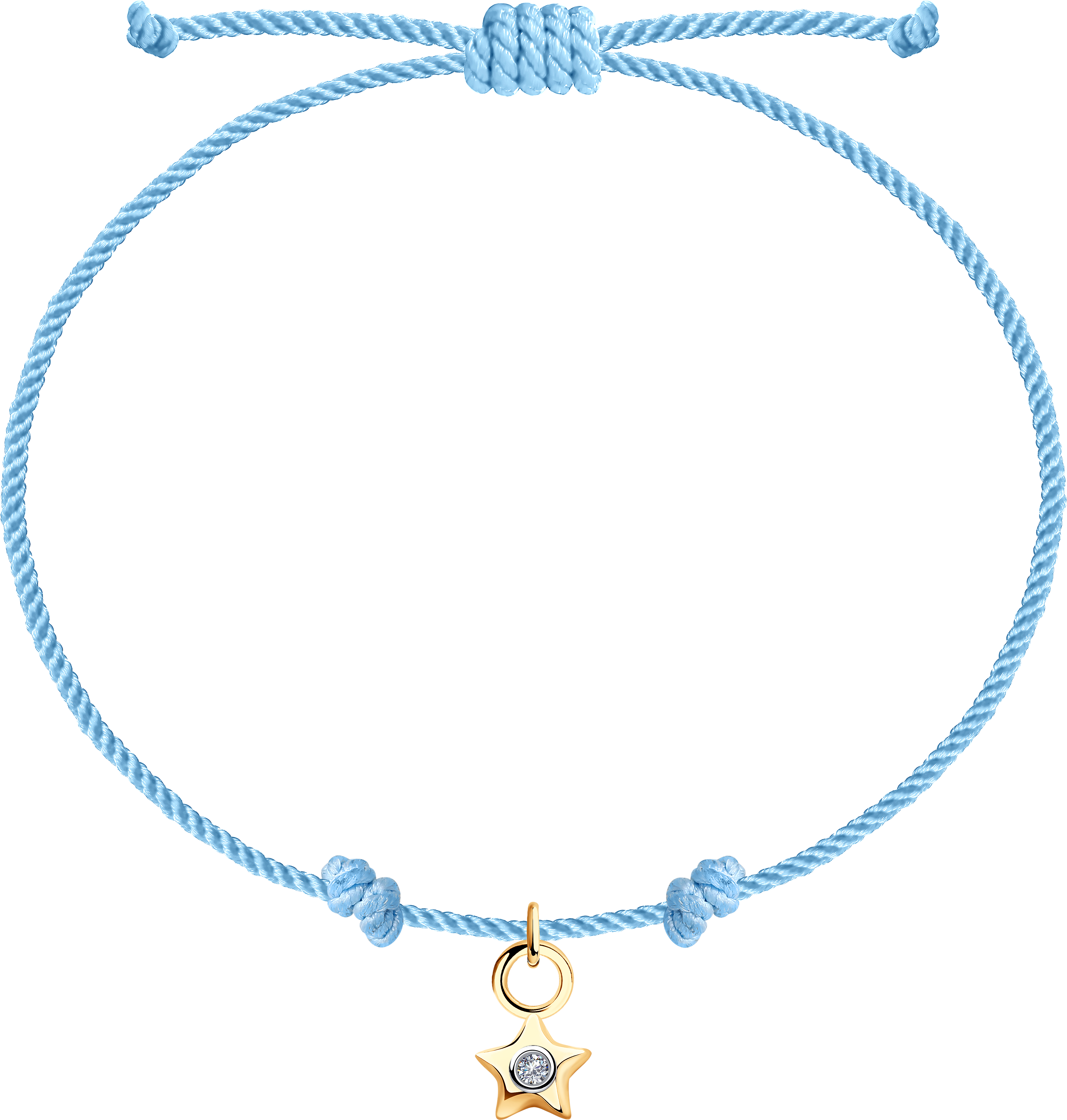 Браслет SOKOLOV Diamonds из золота с бриллиантом