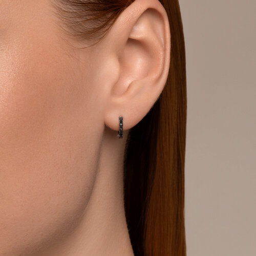 Серьга из белого золота с бриллиантами SOKOLOV - купить в официальном ...