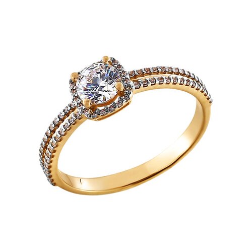 

Кольцо SOKOLOV из золота со Swarovski Zirconia