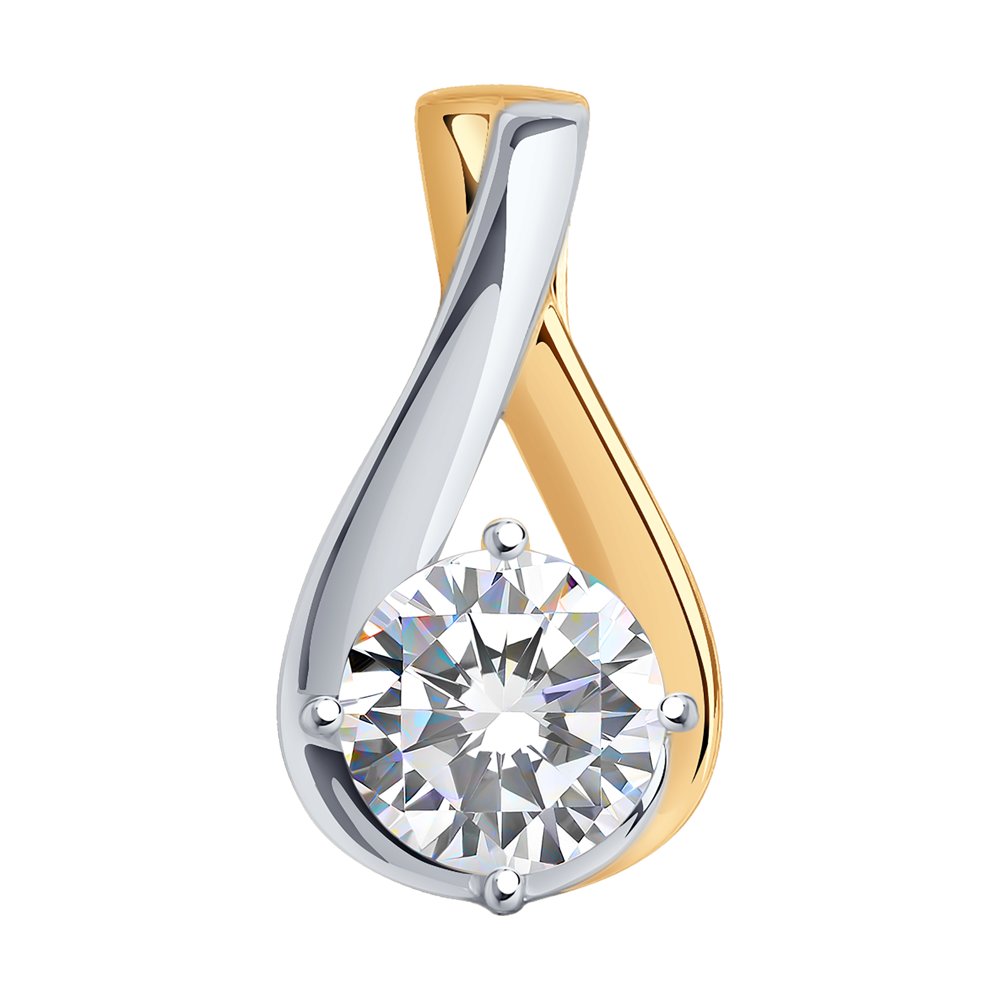 

Подвеска SOKOLOV из золота со Swarovski Zirconia