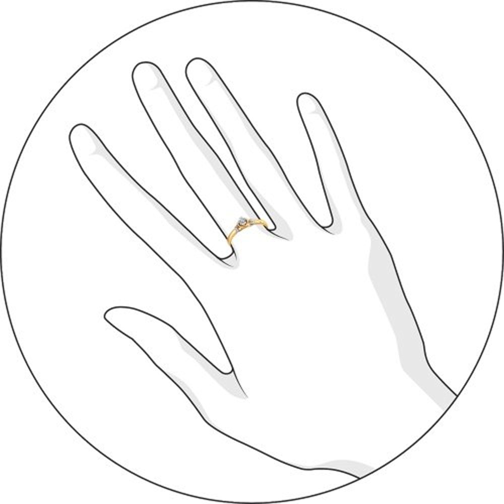 фото Помолвочное кольцо sokolov diamonds из золота с бриллиантами